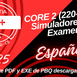 Simulador de Examen CompTIA A+ 220-1102 – CECTPR