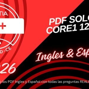SOLO PDF de A+ 220-1201 y descuento de $10 en simulador