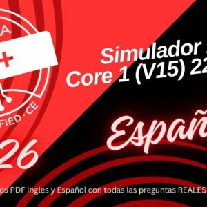 Simulador de examen CompTIA A+ 220-1201 en español