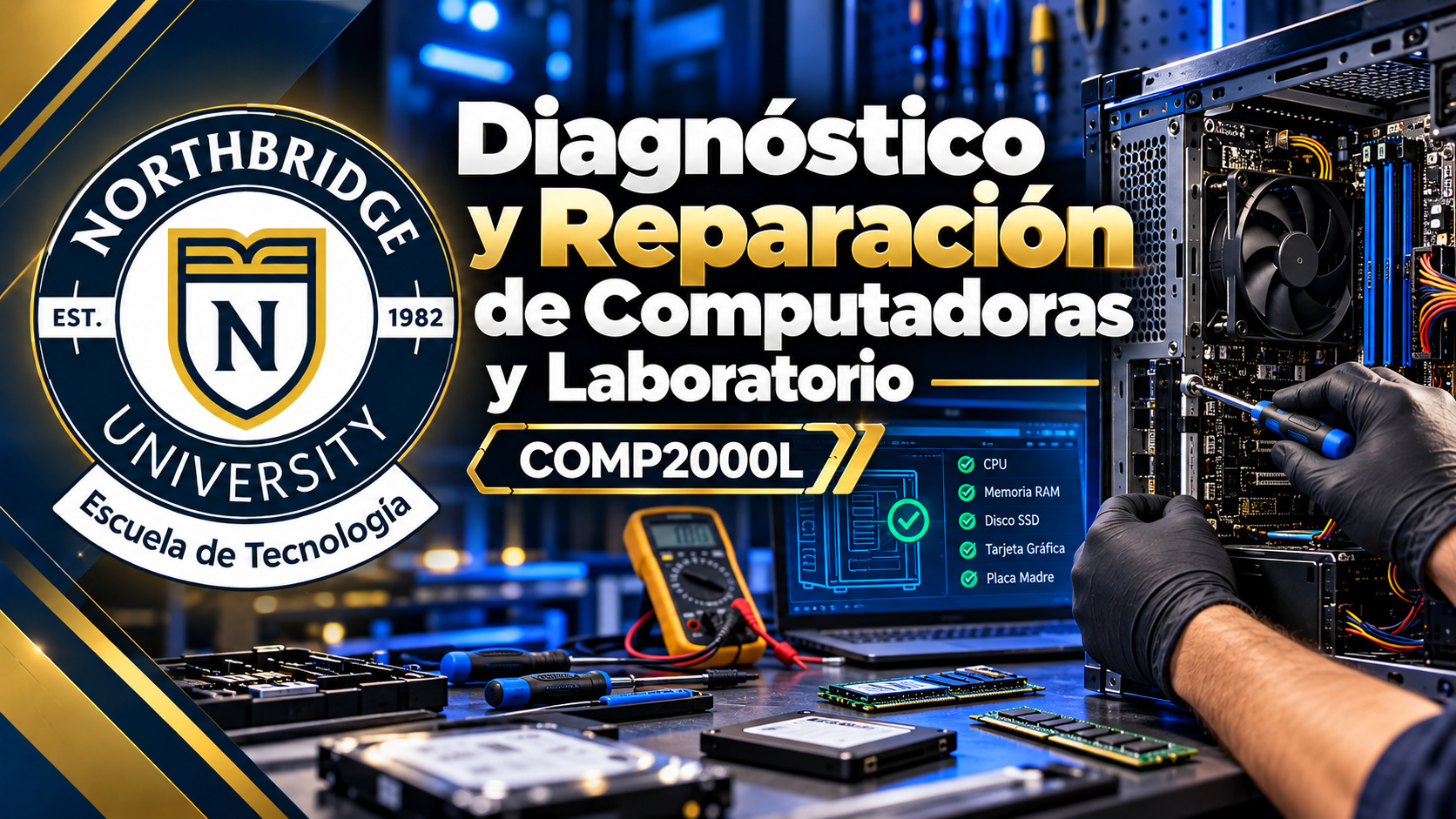 Protegido: COMP 2000L – Diagnóstico y Reparación de Computadoras I y Laboratorio