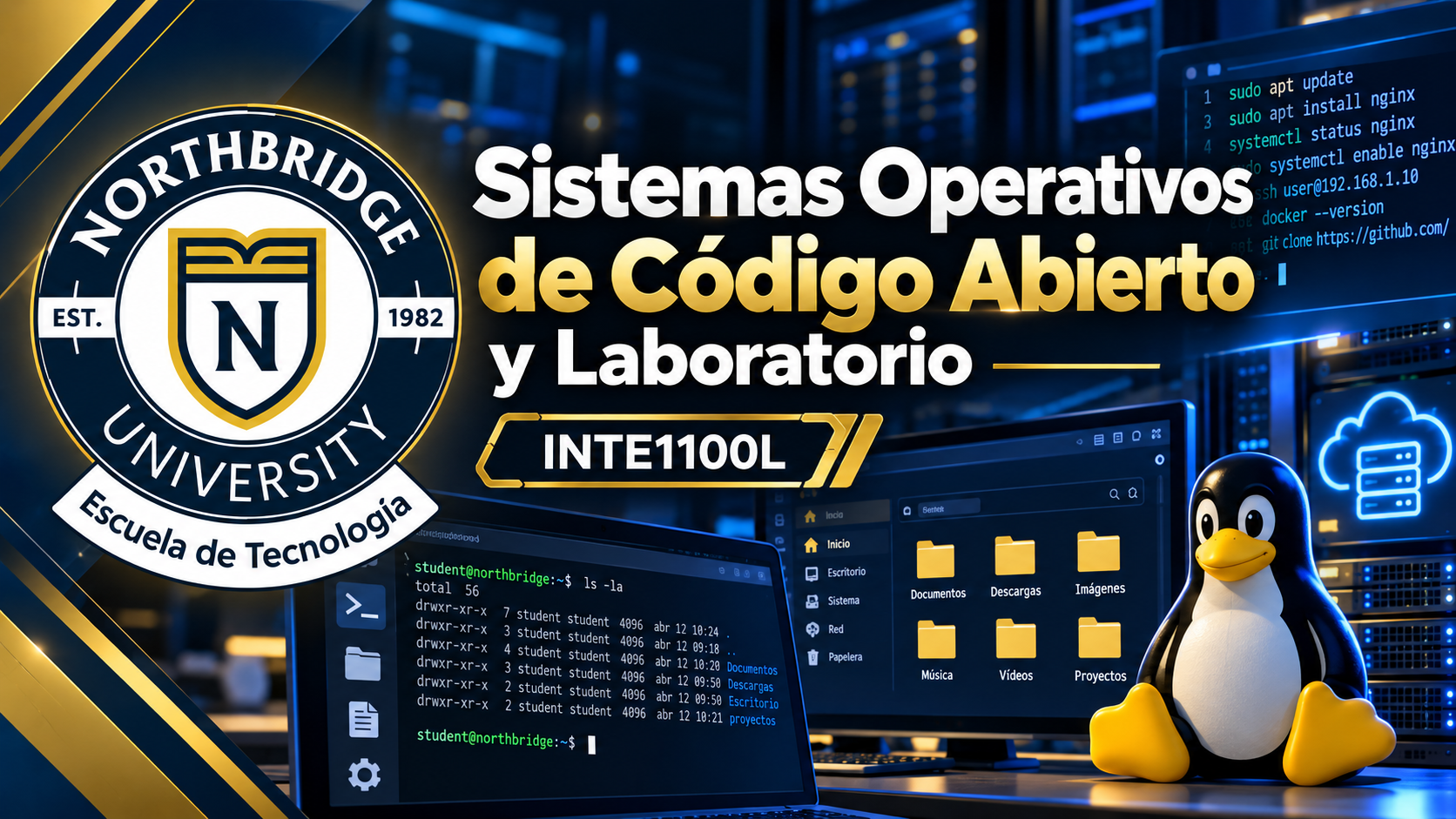 Protegido: Sistemas Operativos de Código Abierto y Laboratorio INTE 1100L
